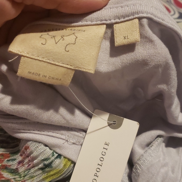 Anthropologie Vanessa Virginia Top Size XLARGE NWT - Picture 4 of 6